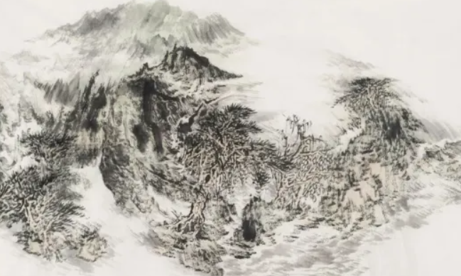 赵德勋·山水画丨笔下河山如同春日盛景铺展眼前，藏着岁月安