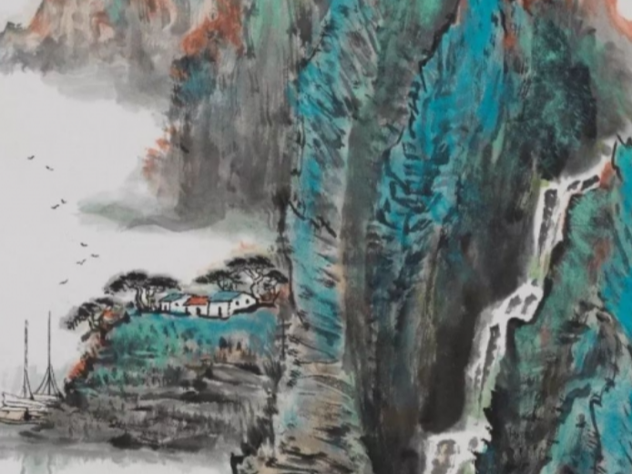 缪法宝教授画作鉴赏